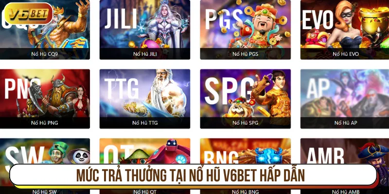 Mức trả thưởng tại sảnh nổ hũ tạo nên giá trị thực tế